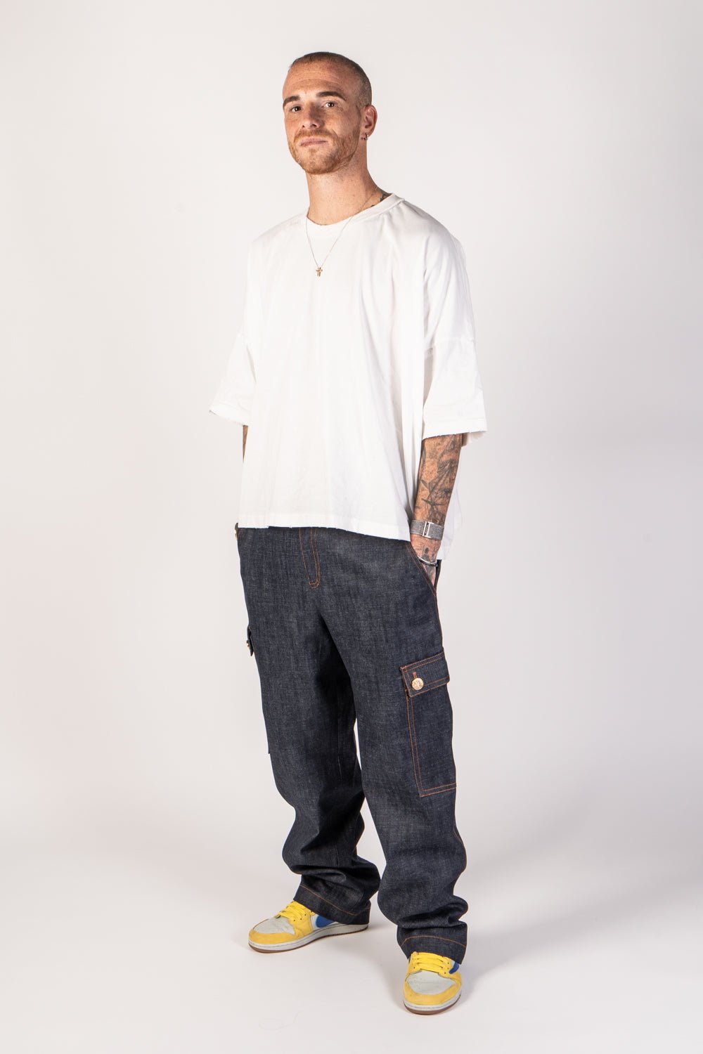 Boxy Washed Tee - Signs Italy