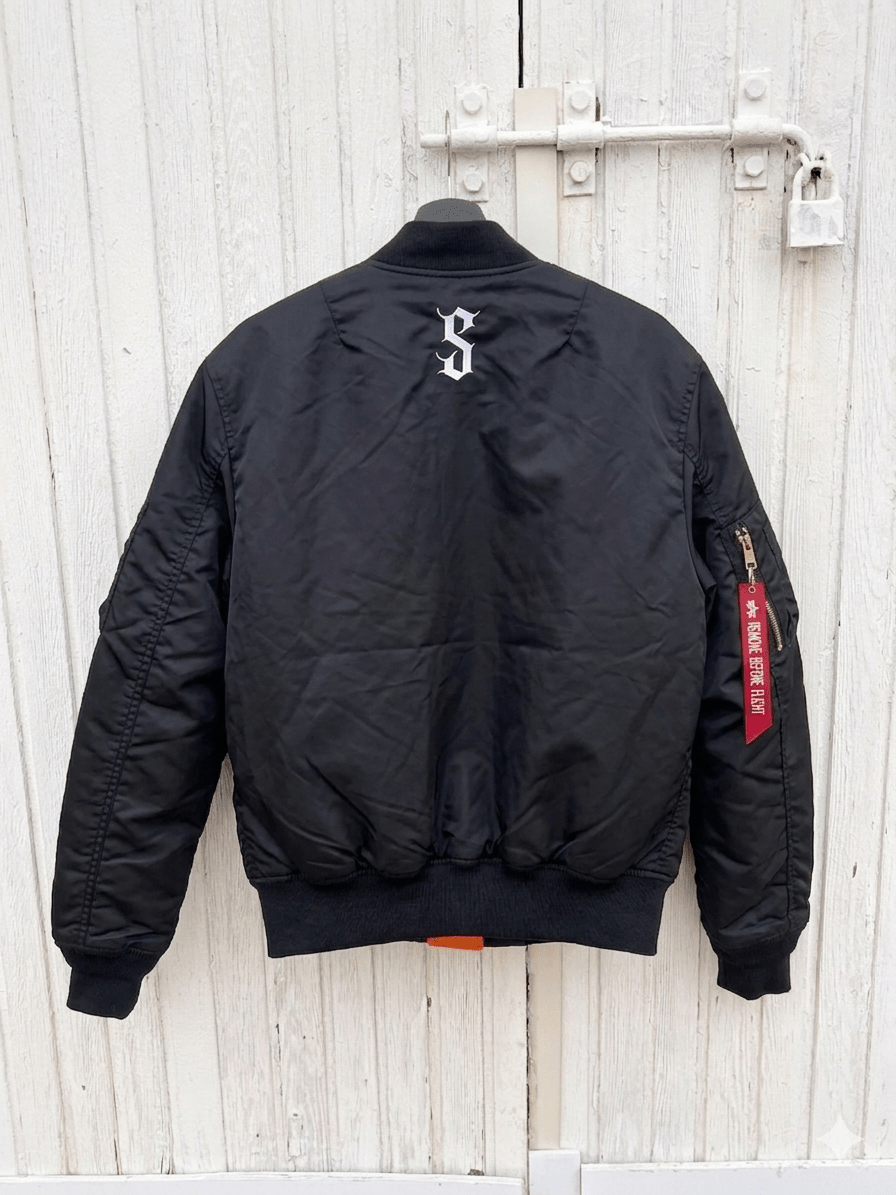 MA1 Bomber Black - Signs Italy