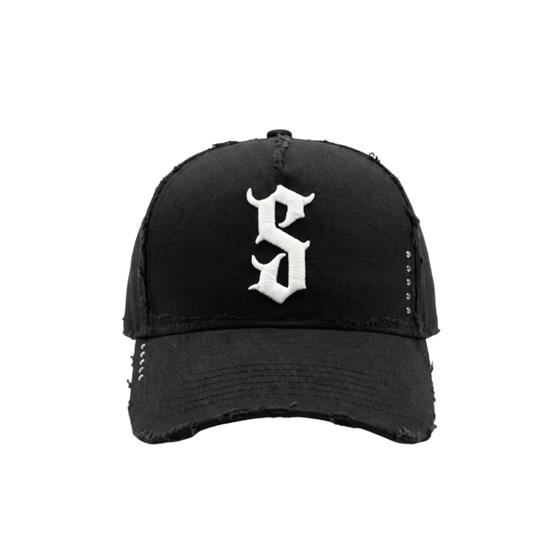 Distressed Baseball Cap - Signs Italy