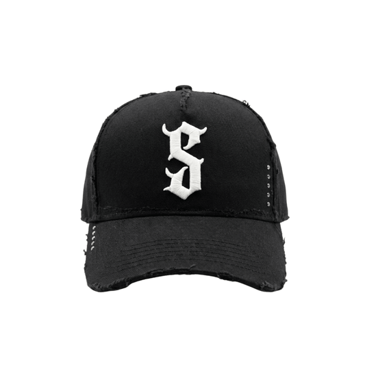 Distressed Baseball Cap - Signs Italy