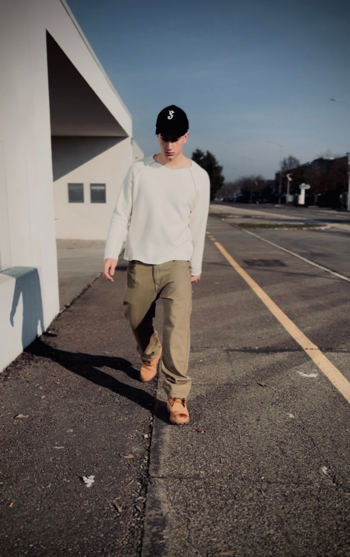 Maglione Reverse Boxy Fit - Signs Italy